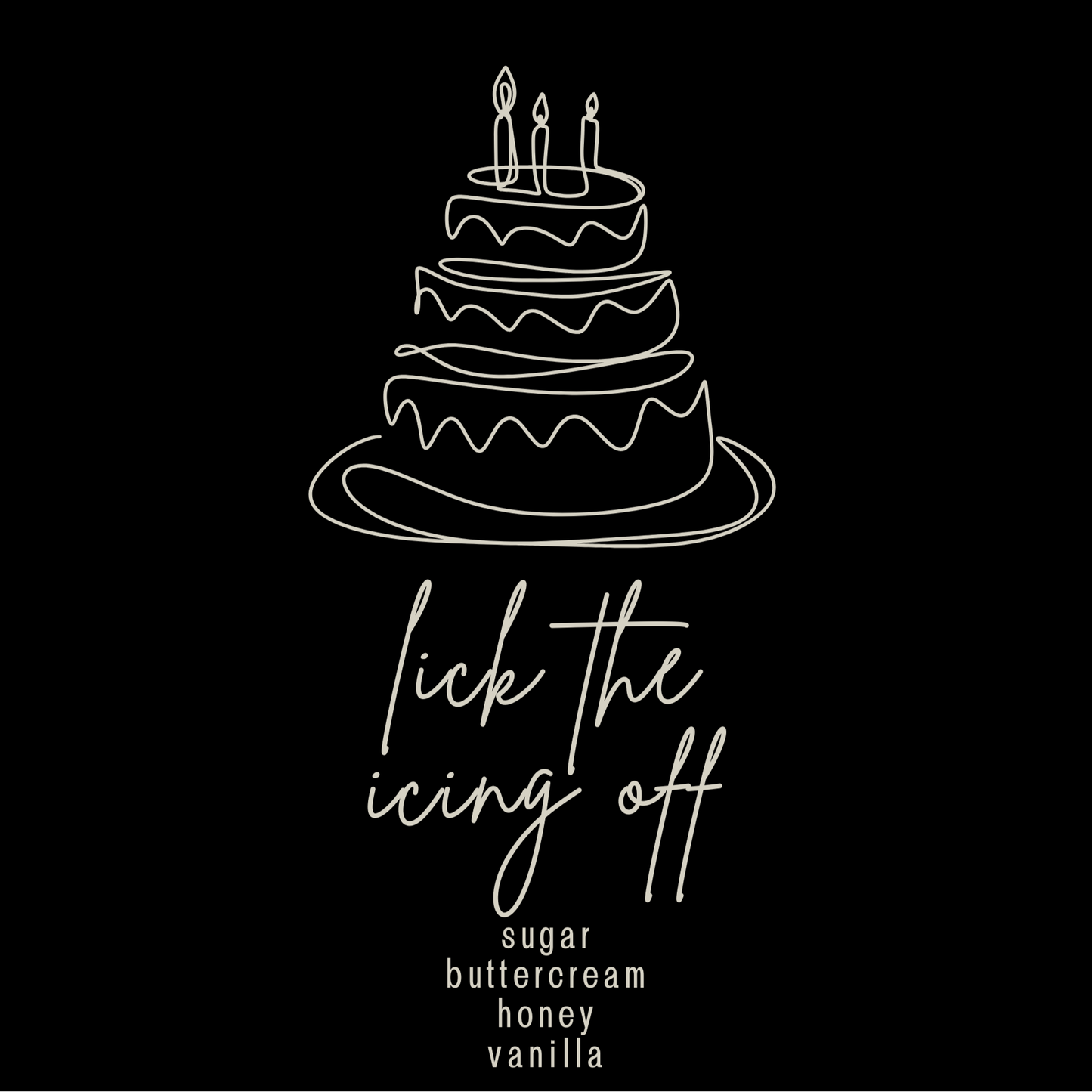 lick the icing off
